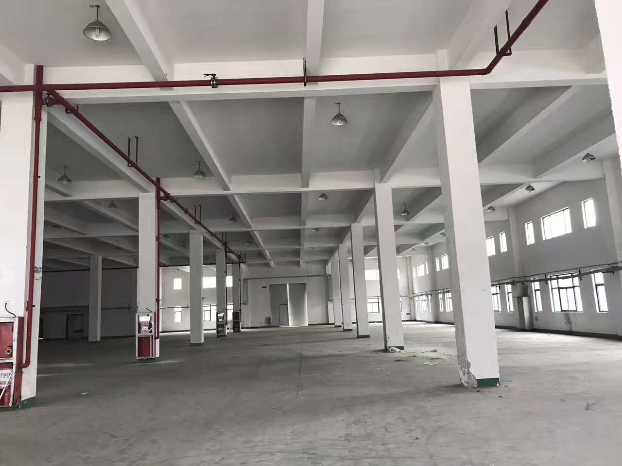 新区二三楼标准厂房，形象佳，位置好，可分租，交通方便！