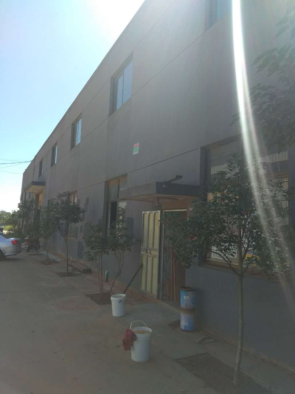 靠近北桥渭塘单层高8米独幢厂房招租形象好
